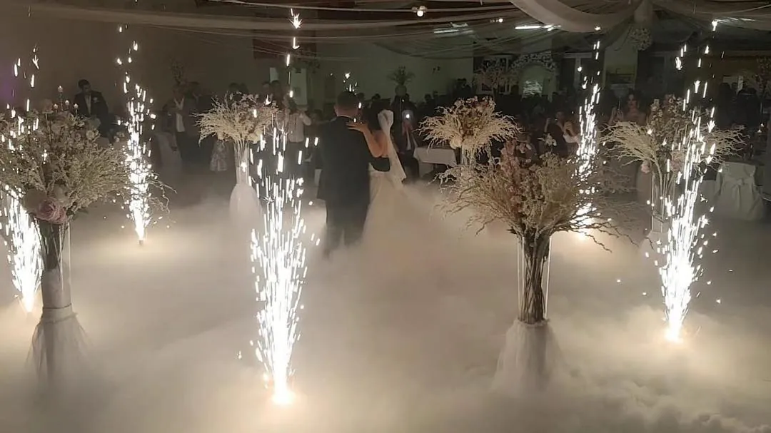 Pyrotechnik Bodenfeuerwerk Bild 2