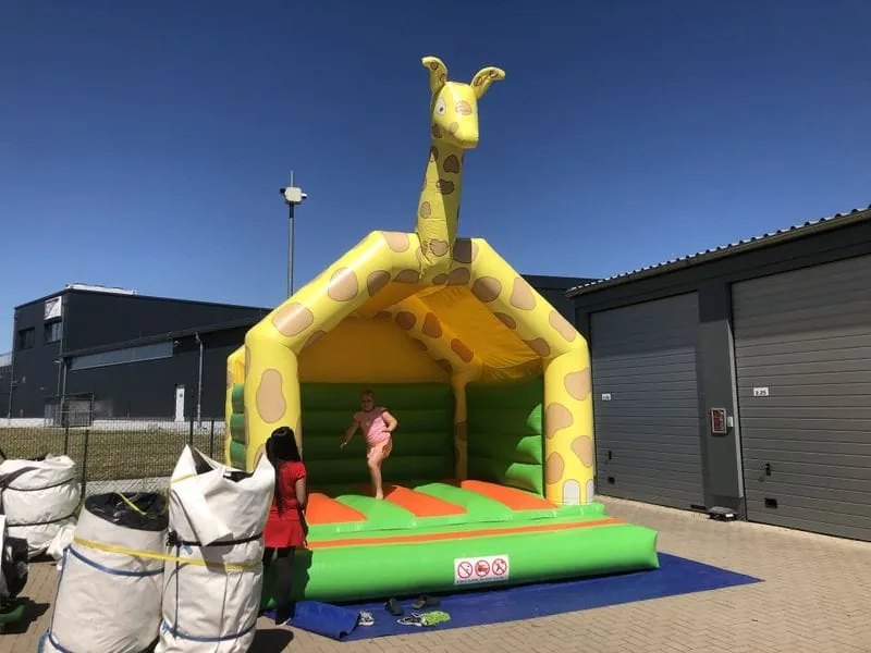 Giraffen Hüpfburg